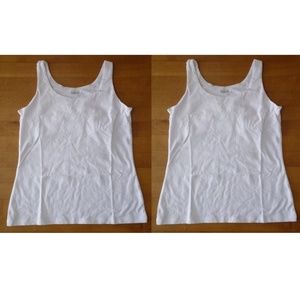 Basic editions tank top with shelf bra Clearance